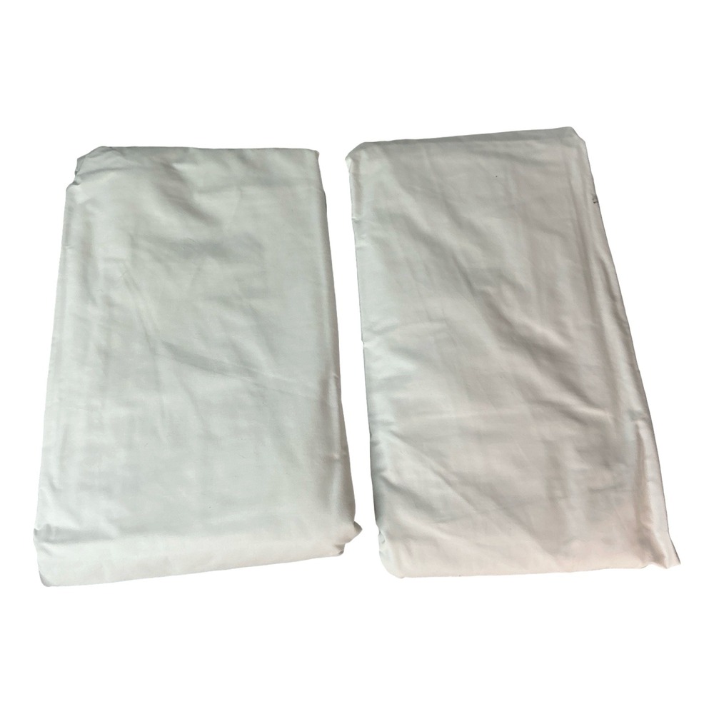Hilton Manchester Mills Hotel King fitted Sheet Lot 2x 60% Cotton 40% Polyester